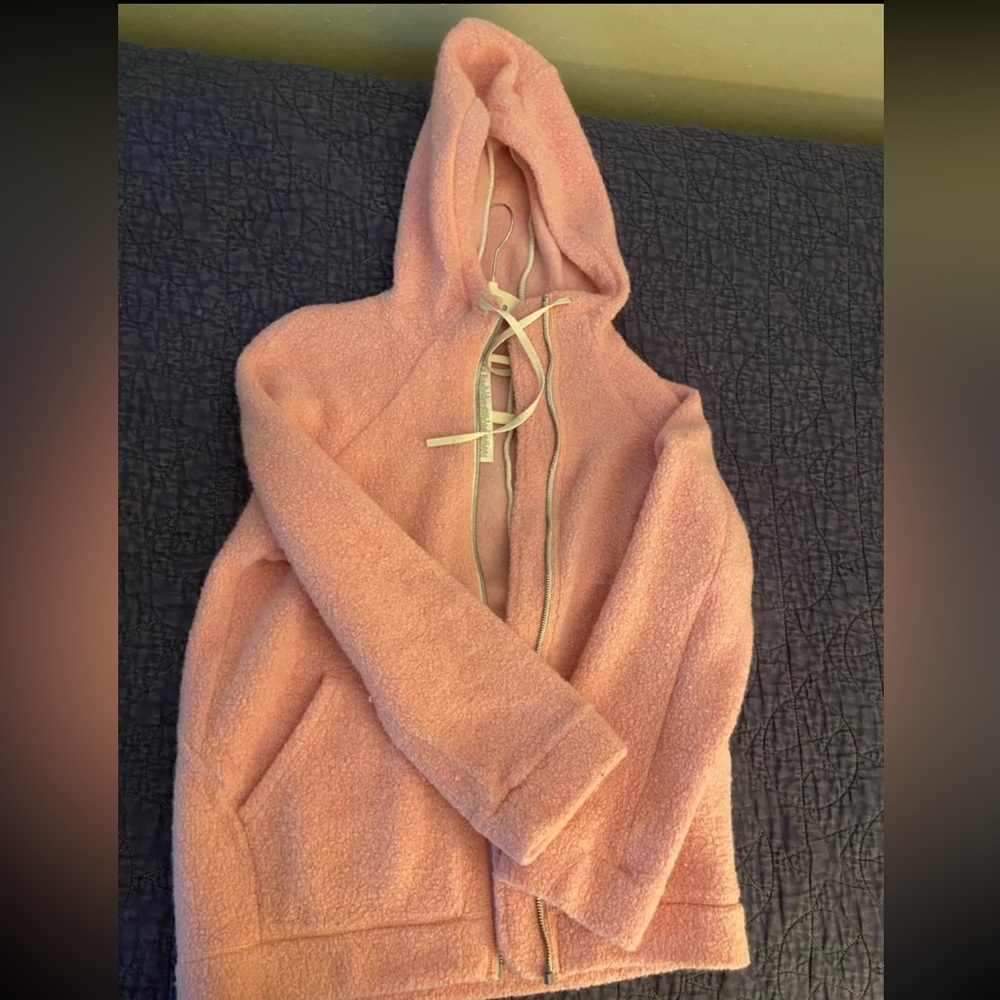 Lululemon Pink Sherpa Jacket
